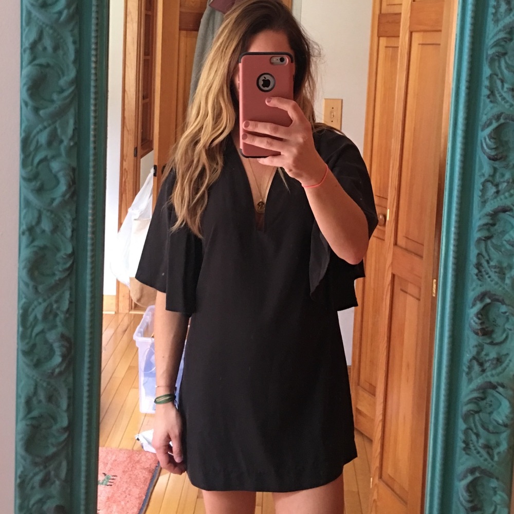 Free People Black Dress Size 2